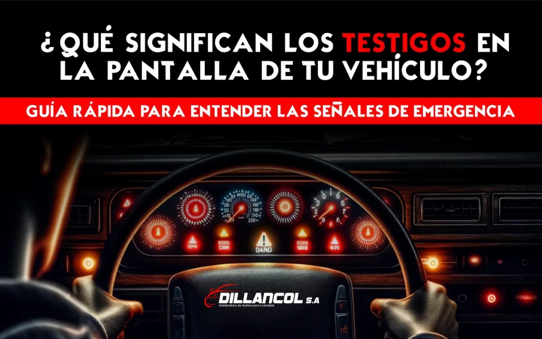 ¿Qué significan los testigos en la pantalla de tu vehículo? Guía rápida para entender las señales de advertencia