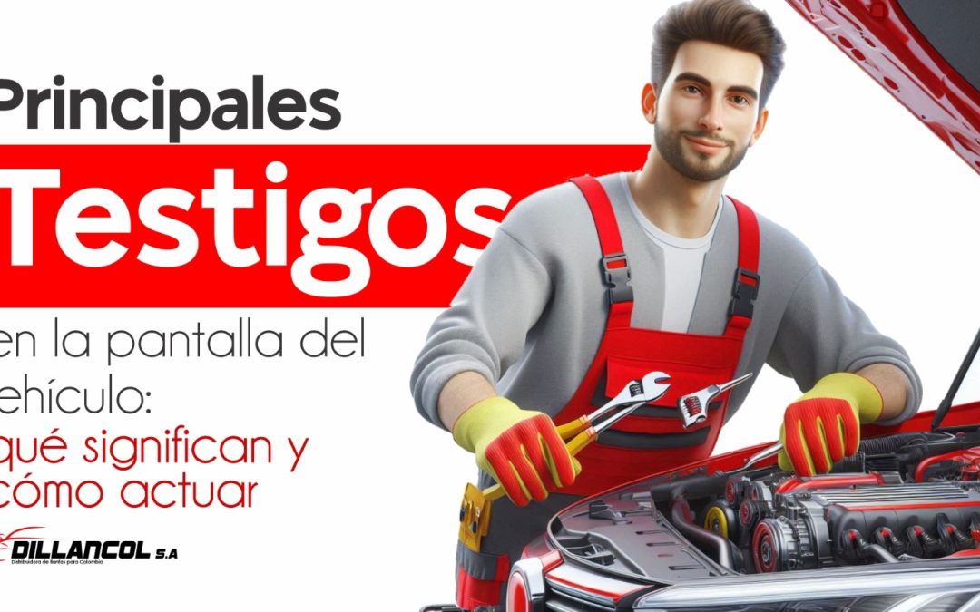 Principales testigos en la pantalla del vehículo: qué significan y cómo actuar
